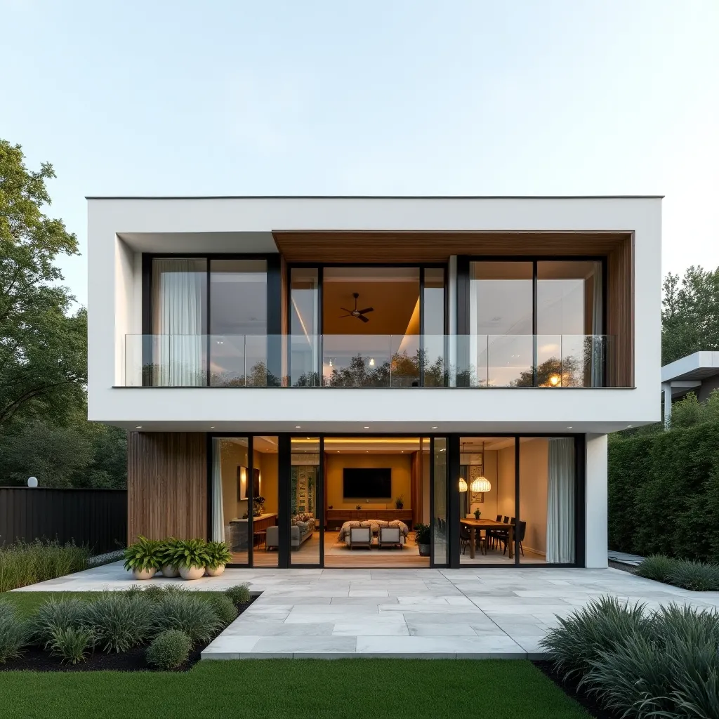 Rumah dengan detail arsitektur