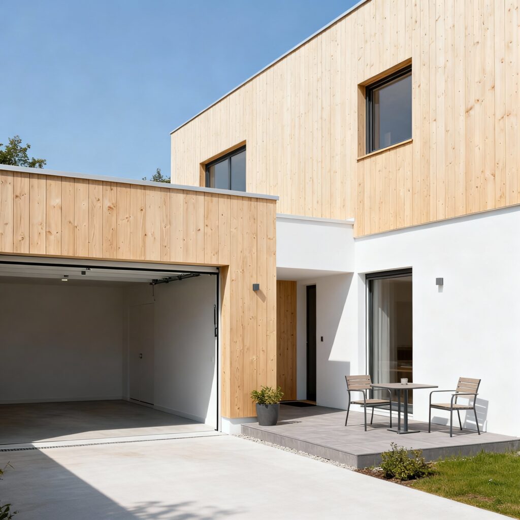 Rumah Minimalis dengan nuansa skandinavia