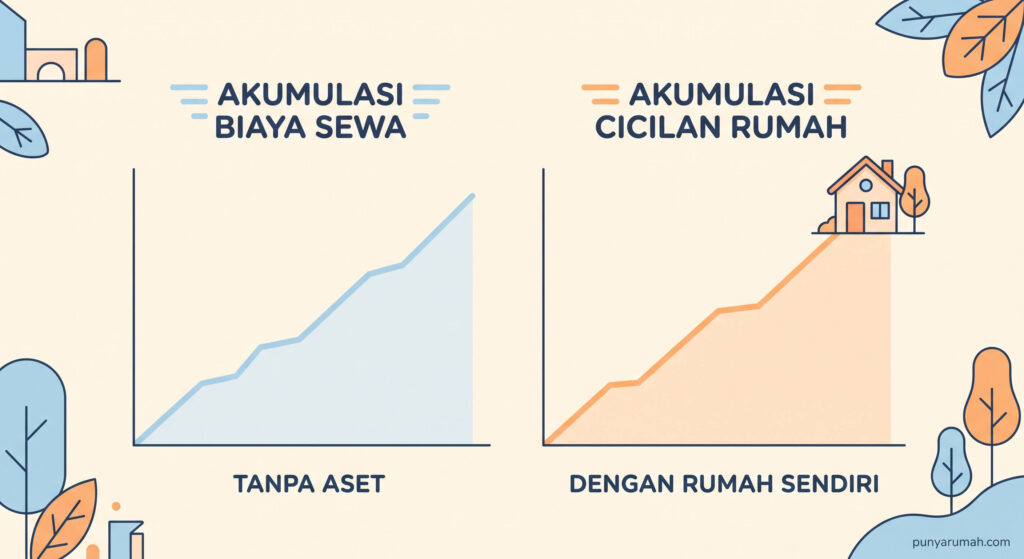 Sewa vs KPR, mana yang lebih menguntungkan jangka panjang?